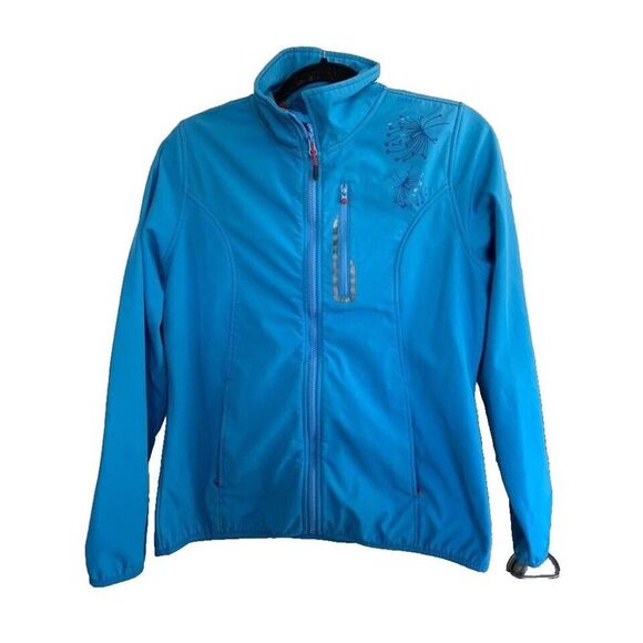 Cabela's Women's Lightweight Outdoor Floral Embellished Jacket Coat M - Picture 1 of 9